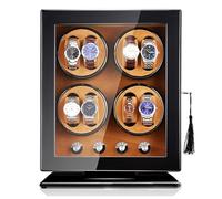 XJEIVJIC Chandelier Automatic Watch Winder Watch Winder Case Automatic Watch Winder, 8-Position Adjustable Watch Pad, Built-in Lighting and Ultra-Quiet(Color:5) Chandelier