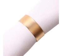 XJEIVJIC Napkin Rings Set of 6, Simple Napkin Buckles Ring for Hotel Table Decor, Wedding, Dinner,Party, DIY Decoration(#3)