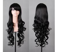 XJHWD Pelucas Degradadas De Color Azul/Rojo De 80 CM, Pelucas Sintéticas Pelucas para Mujeres Accesorios para El Cabello De Niñas Rizadas En La Fiesta Diaria