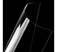 XJJDCB Hoja de PVC Transparente 0,3 mm, Lámina Plástica Flexible para Manualidades, Proyectos de Arte, DIY,122cm*91.5cm1piece