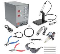 XJKH Soldador de oro para reparación de joyas, máquina de soldadura por puntos CNC, soldador de joyas de arco de argón de pulso de 200 W, ideal para soldadura de piezas de trabajo
