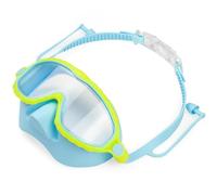 XJKLBYQ Gafas para niños, HD Widew Brow View Anti-Fog Goggles de natación niños con tapa de la nariz, sin clip de fugas ajustables en la máscara de natación para jóvenes 4-16 (amarillo)