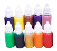 XJKLBYQ Kit de pintura de marmillo de agua, 10pcs Juego de manualidades de patrones de mármol turco, kit de arte de acuarela, kits de artesanía no tóxicos para adultos, regalo para niños