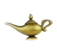 XJKLBYQ Lámpara de Genio, lámpara mágica, lámpara de Genio de Aladdin Leyenda Vintage Aladdin lámpara mágica deseando luz arabiana Accesorios de la Fiesta Mesa de Boda Regalo de cumpleaños Regalo