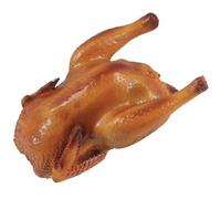 XJKLBYQ Modelo de Pollo asado, Pollo de Pavo cocido Falso, Modelo de Alimentos Artificiales, Accesorios de Alimentos Falsos para el Adorno de decoración de la Fiesta de la Cocina