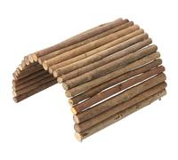 XJKLBYQ Puente de Reptiles de 5x9 Pulgadas Ramas de Sauce Seguros Rampa de Techo de Indias Anti-Bite Conejillo de Indias escondite Escalera para Hurones Chinchillas eructos Tortuga, l |.Túnel