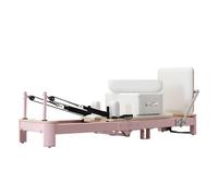 XJLCXLP Reformador de pilates plegable, equipo de pilates plegable para entrenamientos en casa, máquina reformadora de pilates para el hogar y el gimnasio, peso máximo 250 kg