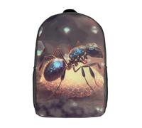 XJmoney Impresión 3D Hormigas Vida Niños Mochilas Escolares Niños Libreros Gran Capacidad Mochila De Viaje Mochilas 17 pulgadas