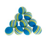 XJPXFQ 10 Bolas de látex de Juguete for Mascotas, Coloridas, for Masticar, for Perros, Gatos, Cachorros, Gatitos, Juguetes elásticos Suaves for Gatos de Interior for perseguir(2-BL)