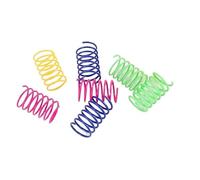 XJPXFQ 4 Piezas de Juguetes for Gatos, de Calibre Pesado, duraderos y Anchos, con resortes de Colores, for Mascotas(5 Pack of 20 Pieces)