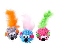 XJPXFQ Juguete Interactivo de Microfibra for Gatos, Juguete de simulación for Gatos, Juguete de Entrenamiento Suave for atrapar Ratones y Gatitos