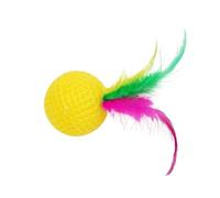 XJPXFQ Juguete Interactivo for Gatos con Sonido de Pelota de bádminton, Colorido y Divertido, for atrapar Plumas(7)