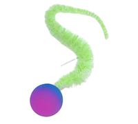 XJPXFQ Juguetes interactivos for Gatos, Pelota saltarina Colorida for Hacer cosquillas, Suministros for Mascotas, Rompecabezas, Juguete elástico con Forma de Gusano for Gatos de Interior(06)