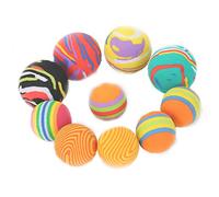 XJPXFQ Juguetes para gatos, pelota de entrenamiento de diversión, juguetes inteligentes para gatos, pelota multicolor interactiva, pelota de juego para mascotas para gatitos y gatitos