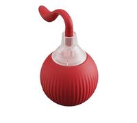 XJPXFQ Pelota eléctrica for Gatos, Juguete Interactivo Inteligente con Cola Falsa y Rueda automática, for Entrenamiento de Perros y Gatos, Recargable por USB(Style 2 Red)