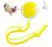XJPXFQ Pelota eléctrica for Gatos, Juguete Interactivo Inteligente Recargable con Cola Falsa y automático for Entrenar Perros y Gatos, imita a un ratón(27)
