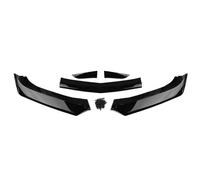 XJPZFC Alerón divisor de labios delantero universal compatible con Chevrolet Camaro SS 2016-2024 LS LT RS 2019-2024 Protector de parachoques de coche Mods kit de carrocería Accesorios(Black)