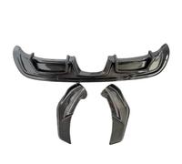 XJPZFC Carbon Fiber Rear Diffuser Lip Compatible with Porsche 718 Boxster Cayman 2016-2020 Rear Bumper Lip Spoiler Diffuser Car Body Kit Accessories