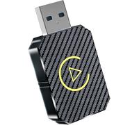 XJQHK Adaptador Inalámbrico CarPlay para MG MG3 2020 2021 2022 2023 2024 2025 2026, CarPlay Dongle Convierte Cable Inalámbrico, 2 en 1 Plug and Play
