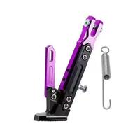 XJQHK Caballete Lateral de Motocicleta para Yamaha XT 1200 Z Super Tenere 1200 XT1200Z XT1200ZE, Regolabile Antideslizante Supporto Caballete, Moto Modificación Parcheggio,J