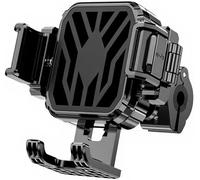 XJQHK Movil Moto para Fantic Caballero Flat Track 125 250 500 Rally/Scrambler 500, 360° Rotación Suporte Telemóvel Moto Antivibración, Porta Movil Moto Bicicleta para Teléfono Móvil de 5,7"-7,2"
