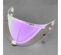 XJQHK Visera Casco Moto para HJC Lens Rpha11 Rpha70 Venom Clown 1/2/3/4, Protección UV Antivaho Visera Integral, Accesorios Cascos de Moto,Normal-J Aurora Purple