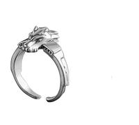 XJruixi Anime Digimon Digital Monster Ring Garurumon Unisex Cosplay Adjustable Opening Angel Angewomon Rings Accessories Jewelry Gifts