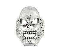 XJruixi Eddie Munson Cosplay Ring Unisex Skull Hellfire Club Rings Punk Gothic Halloween Jewelry Accessories Gift