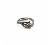 XJruixi Game Persona 5 Ring Unisex GoroAkechi Crow Joker REN Amamiya Cosplay Adjustable Opening Couple Rings Jewelry Accessories Gifts