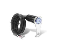 XJSMDXJ Motocicleta Interruptor Manillar Interruptor De Motocicleta De 12V, Interruptores De Botón Doble/único, Luz De Peligro, Interruptor De Montaje De Espejo para Manillar ATV ON-Off