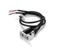 XJSMDXJ Motocicleta Interruptor Manillar Interruptor De Motocicleta De 12V, Interruptores De Botón Doble/único, Luz De Peligro, Interruptor De Montaje De Espejo para Manillar ATV ON-Off