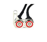 XJSMDXJ Motocicleta Interruptor Manillar Interruptores De Manillar De Motocicleta, Botón De Retorno Manual, Interruptor De Encendido Y Apagado del Motor, Interruptor De Manillar De Doble Control LED