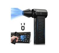 XJUGEZ Aire Comprimido Limpieza PC,4 Velocidades Soplador de Polvo Eléctrico,150000 RPM Soplador de Aire Potente con LED,Mini Soplador de Aire para PC,Coches,Sofás,en lugar de Spray Aire Comprimido