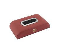 XJYBF Caja de Portapañuelo de Papel de Coche para MG One EZS HS GS MG3 5 6, Soporte para Pañuelo Caja de Kleenex Caja de Servilleta Servilletero Dispensador de Pañuelo de Papel,Red