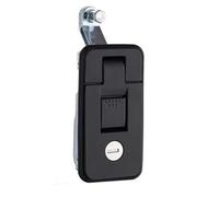 XK140-BS Cerradura plana a presión C5-m-31-112 Pestillos de palanca sellados Cerradura de varilla sellada Aire acondicionado 1 pieza(Silver)