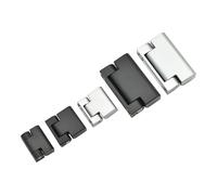XK550 - Rosca interna oculta expuesta hoja suelta sin bisagra de posicionamiento, 1 unidad (XK550-2W-0NM)