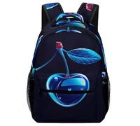 XKASKDFKE Cerezas creativas Mochila Niña Fruit Plantas Morrals Calidad Y Resistencia Bolsa Infantil De Gran Capacidad Adolescentes Niño One Size