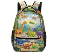 XKASKDFKE Dinosaurio Mochila Chica Chico Animal Morrals Cómoda Y Versátil Instituto Para Colegio Viaje Cámping Hombre Mujer Bolsa De One Size
