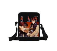 (xkbateez10)Bolso bandolera con estampado coreano Kpop ATEEZ, bolso cruzado "Break the Wall" de Fellowship, bolsos