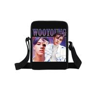 (xkbateez12)Bolso bandolera con estampado coreano Kpop ATEEZ, bolso cruzado "Break the Wall" de Fellowship, bolsos