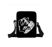 (xkbateez20cw)Bolso bandolera con estampado de Kpop ATEEZ de la banda coreana, bolso cruzado "Break the Wall"