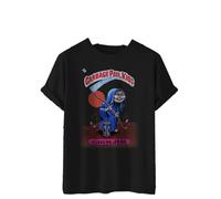 XKDSERTUTK Garbage Pail Kids Grim Jim Beth Death Old Series Card 95 T-ShirtBlackM