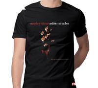 XKDSERTUTK Smokey Robinson & The Miracles 35th Anniversary Collection T-Shirt Stevie WonderBlackM
