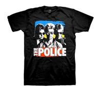 XKDSERTUTK The Police - Sunglasses T Shirt Brand JSR MerchandiseBlackXL