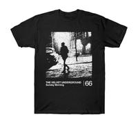 XKDSERTUTK The Velvet Underground & Nico 1967 Sunday Morning Lou Reed John Cale T-ShirtBlackXL