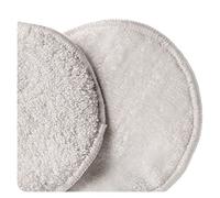 xkko 3 pares de almohadillas de lactancia lavables de bambú ultrasuaves