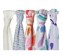 XKKO BMB 70x70 - Little Stars Naranja Mix 3pcs