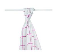 XKKO BMB090011A - Pañales de bambú para envolver al bebé (90 x 100 cm), color morado