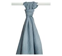 XKKO BMB090021A Pañales de Bambú para Envolver, Lactancia, Manta Ligera, 90 x 100 cm, Plata, Pack de 2