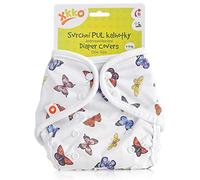 XKKO Cubrepañales (PUL), talla única (4-15 kg), diseño de mariposas